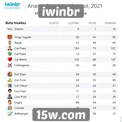 Análise da popularidade dos jogos no iwinbr