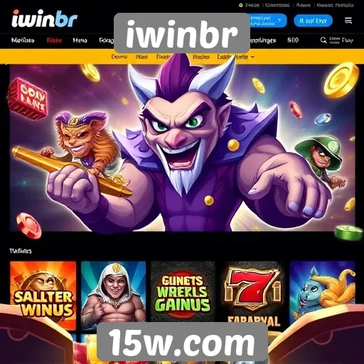 Novidades e promoções no site de jogos iwinbr